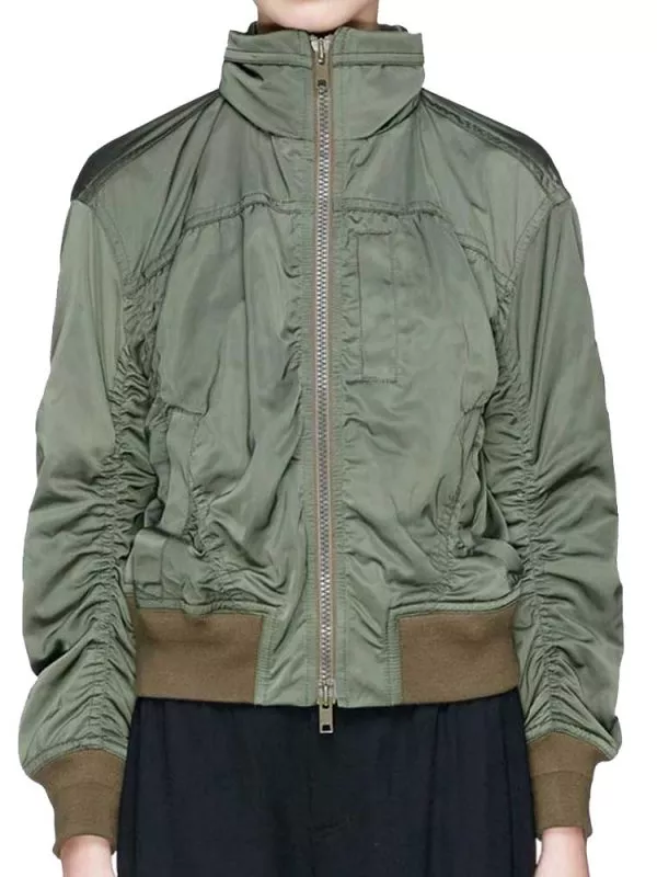 Olivia Rodrigo High School Musical Green Bomber Jacket Olivia Rodrigo High School Musical Green Bomber Jacket