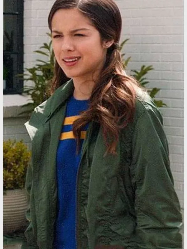 Olivia Rodrigo High School Musical Green Bomber Jacket Olivia Rodrigo High School Musical Green Bomber Jacket