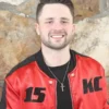  	The Voice Team Kelly 15 KC Red Bomber Jacket