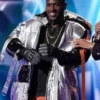  	The Masked Singer Antonio Silver Hooded Jacket