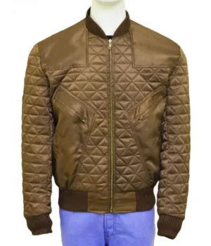  	DCs Legends Of Tomorrow Jefferson Jackson Brown Bomber Jacket