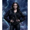  	DCs Legends Of Tomorrow Jefferson Jackson Brown Bomber Jacket