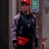 	Matt LeBlanc FRIENDS S06 Purple Bomber Jacket