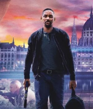  	Will Smith Gemini Man Varsity Jacket