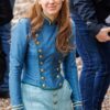  	Enola Holmes 2 Millie Bobby Brown Blue Jacket
