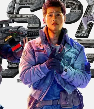  	Space Sweepers Song Joong-Ki Grey Jacket