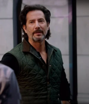  	MacGyver S04 Russ Taylor Green Quilted Vest