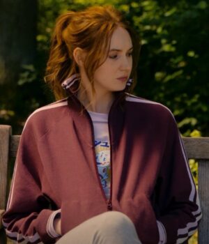  	Karen Gillan Gunpowder Milkshake Track Jacket