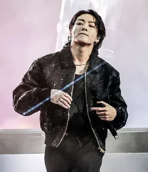  	Jung kook FIFA World Cup Bomber Jacket
