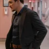 	Smile 2022 Kyle Gallner Black Wool Blazer