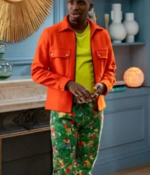  	Emily in Paris Julien Orange Wool Jacket