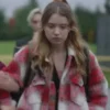  	Fakes S1 Zoe Christensen Red Plaid Jacket