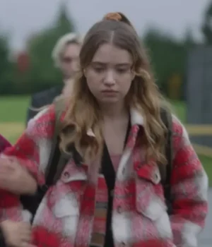  	Fakes S1 Zoe Christensen Red Plaid Jacket