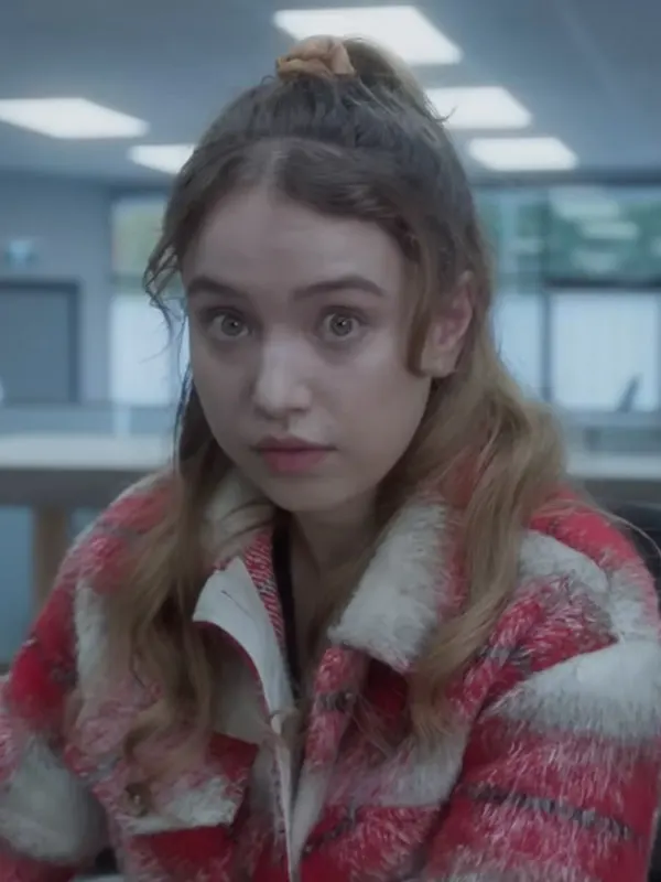 Fakes S1 Zoe Christensen Red Plaid Jacket Fakes S1 Zoe Christensen Red Plaid Jacket