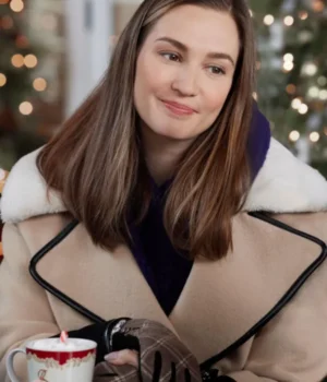  	A Godwink Christmas Miracle of Love Joy Brown Jacket