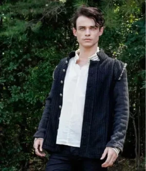  	Legacies Sebastian Black Wool Jacket