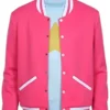  	Steven Universe Pink Baseball Varsity Jacket