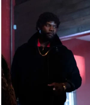  	Snowfall S05 Jerome Saint Black Wool Jacket