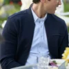  	Carlo Marks Chesapeake Shores Navy Blue Bomber Jacket
