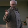  	Tales From The Loop Russ Brown Wool Jacket