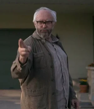  	Tales From The Loop Russ Brown Wool Jacket