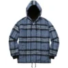 The Kid Laroi Always Do Overshirt Blue Flannel Jacket The Kid Laroi Always Do Overshirt Blue Flannel Jacket