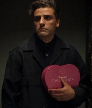  	Moon Knight Marc Spector Black Wool Jacket