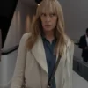  	Pieces of Her Laura Oliver White Wool Jacket