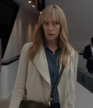  	Pieces of Her Laura Oliver White Wool Jacket