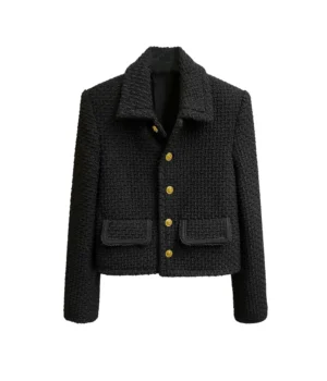  	It’s Okay to Not Be Okay Go Moon Young Black Wool Jacket