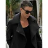  	Mad Max Fury Road Charlize Theron Black Wool Jacket