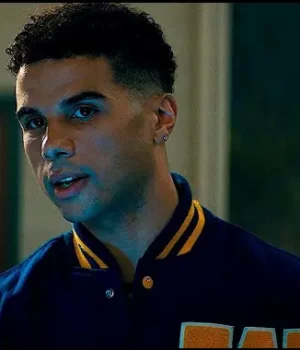  	Scream Chad Meeks-Martin Letterman Bomber Jacket