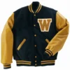  	Scream Chad Meeks-Martin Letterman Bomber Jacket