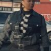  	Queen Latifah The Equalizer S02 Plaid Wool Jacket