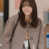  	A Business Proposal Shin Ha Ri Wool Brown Jacket