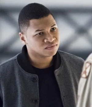  	DCs Legends of Tomorrow Jefferson Jackson Grey Jacket