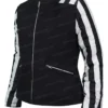 Selena Quintanilla Black and White Cropped Jacket Selena Quintanilla Black and White Cropped Jacket