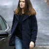  	The Blacklist Elizabeth Keen Blue Wool Coat Jacket