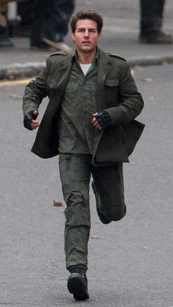 Tom Cruise Edge Of Tomorrow Green Jacket Coat Tom Cruise Edge Of Tomorrow Green Jacket Coat