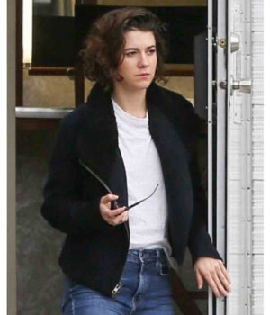  	Mary Elizabeth Winstead Gemini Man Black Jacket
