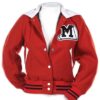  	Naya Rivera Glee Cheerios Red Jacket