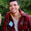  	Justice Smith All The Bright Places Theodore Finch Red Jacket