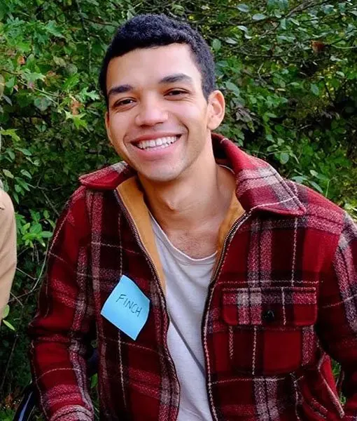 Justice Smith All The Bright Places Theodore Finch Red Jacket Justice Smith All The Bright Places Theodore Finch Red Jacket