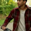 Justice Smith All The Bright Places Theodore Finch Red Jacket Justice Smith All The Bright Places Theodore Finch Red Jacket