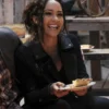 Riley Davis MacGyver Biker Black Jacket Riley Davis MacGyver Biker Black Jacket