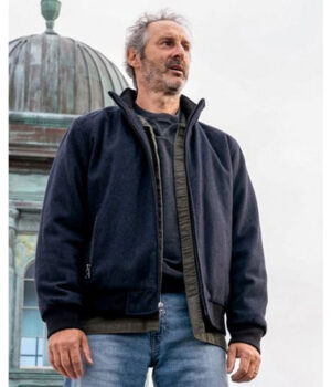  	Richard Topol Manifest Harvey Bomber Jacket