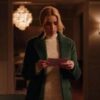  	Ginny and Georgia Miller Wool Green Coat
