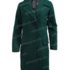  	Ginny and Georgia Miller Wool Green Coat