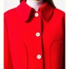  	Jodie Comer Killing Eve Season 03 Villanelle Shirt Style Red Jacket