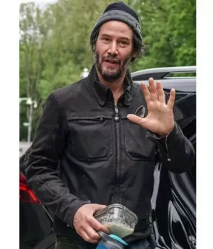  	John Wick Chapter 4 Keanu Reeves Cotton Jacket